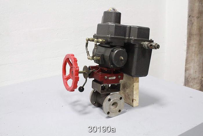 Used Marwin 1.5" Control Ball Valve (Stainless Steel) #30190