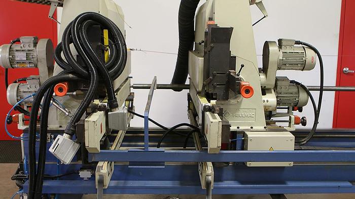 Used 2004 Friulmac CONTOURAMAT Double End Tenoner