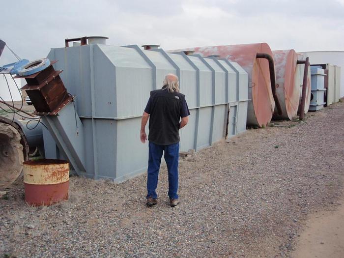 Used Dryer, Fluid Bed, 4'6" X 21', High-Temp, Heyl & Patterson #C739501