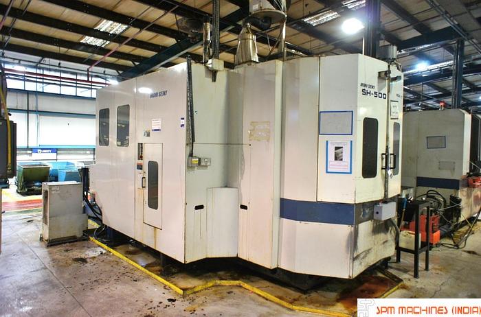 Used Mori Seiki SH500 HMC - Incoming