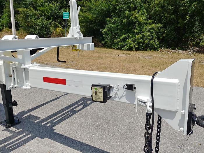 Used 2012 Brook Brothers PTB112-12KE TA EB Utility Pole Trailer - 74048