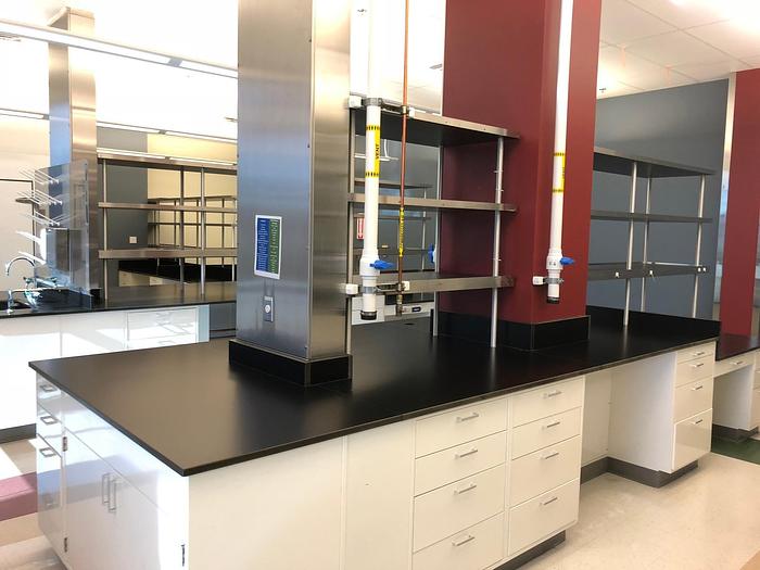 Used FISHER HAMILTON Lab Bench Island Casework for Sale in San Diego