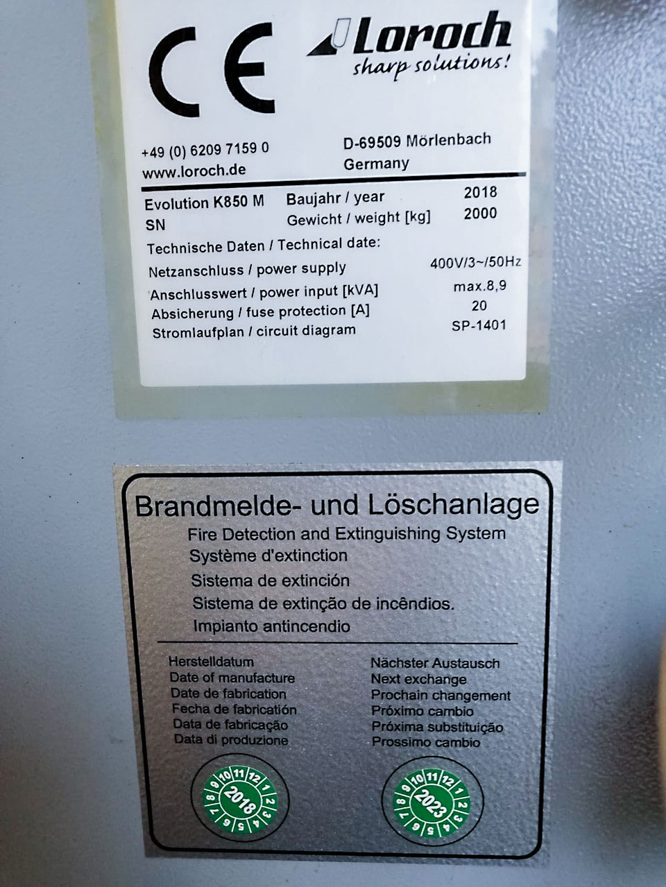 Used Loroch Evolution K850-M - CNC Machining centers - 2018