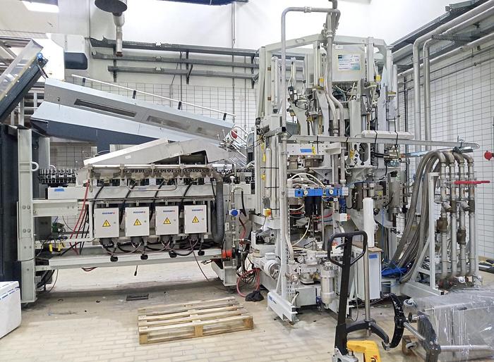 Used SIDEL SBO6/ Serac/ Krones / Mariani Complete line for Drinking Yoghurt and Milk