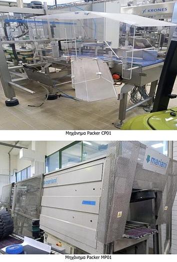 Used SIDEL SBO6/ Serac/ Krones / Mariani Complete line for Drinking Yoghurt and Milk