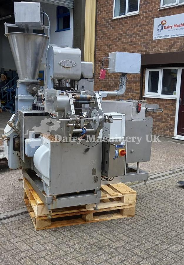 Used Benhil 8304 Filling and Wrapping Machine for Butter Miniportions