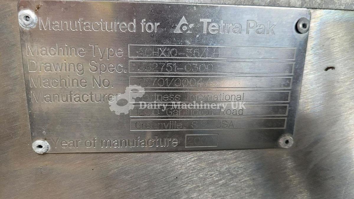 Used Tetra Pak Hartness Accumulator