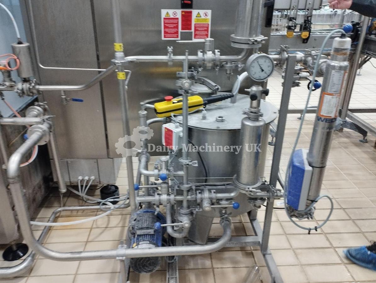 Used AVE UNIBLOCK 16/164 PET Bottle Filler Rinser, Filler and Caper