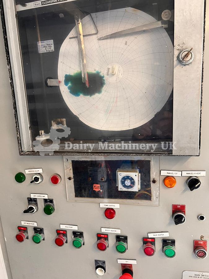Used Fischer 1200L/h Pasteuriser