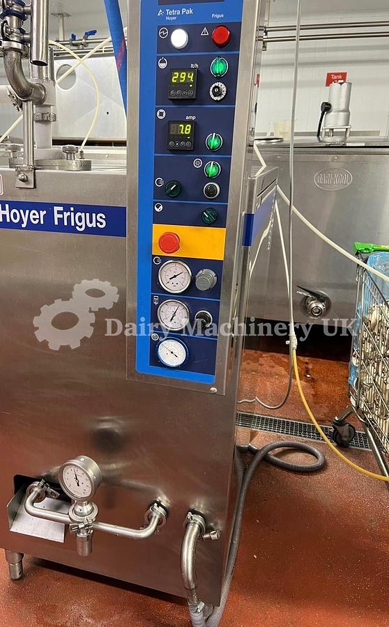 Used Tetra Pak Hoyer Frigus 600 Ice Cream Freezer 
