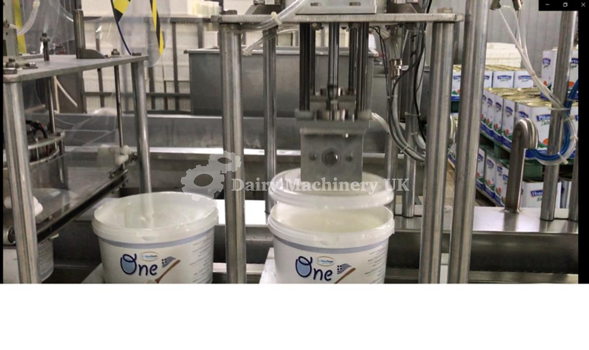 Usado Nuevas llenadoras de cubos de Dairy Machinery UK para cubos de 1 kg a 10 kg