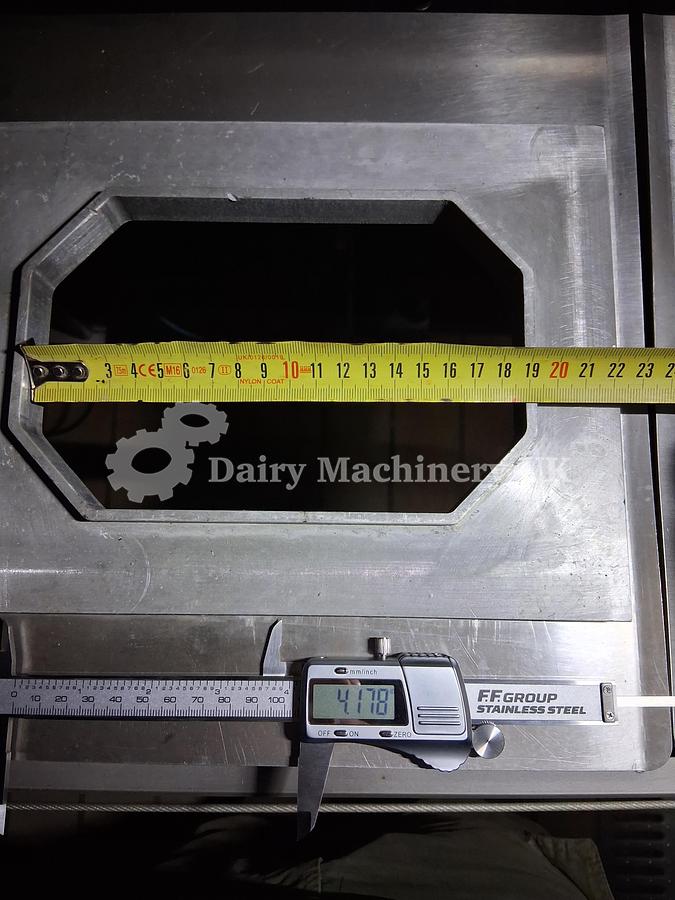 Used Tortica Ice Cream Family Tub Filling Machine 