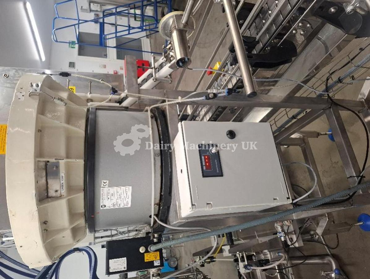 Used Masterfill 6 Head Filler S500 from 25 ml to 2000 ml