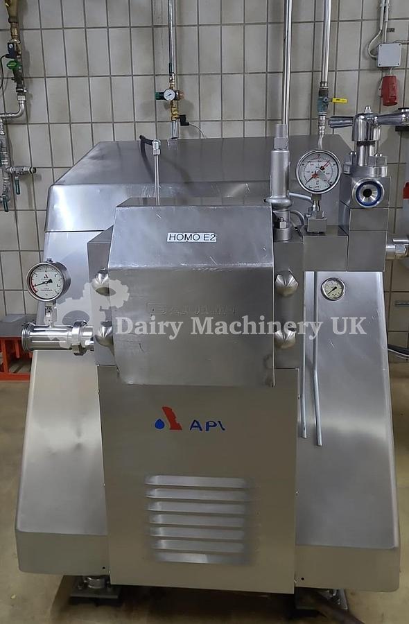 Used APV SCHRODER Milk Homogeniser 5,000 litres/Hr