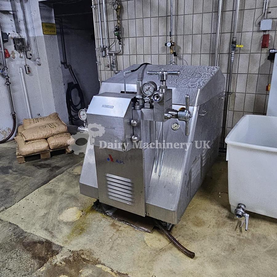 Used APV SCHRODER Milk Homogeniser 5,000 litres/Hr