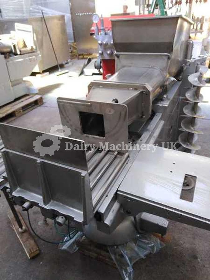 Used Ημιαυτόματο μηχάνημα πλήρωσης για χύμα γέμισμα σε χαρτοκιβώτια για βούτυρο & μαργαρίνη