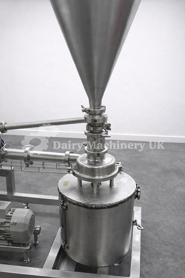 Used INOXPA In-line High Shear Powder Mixer