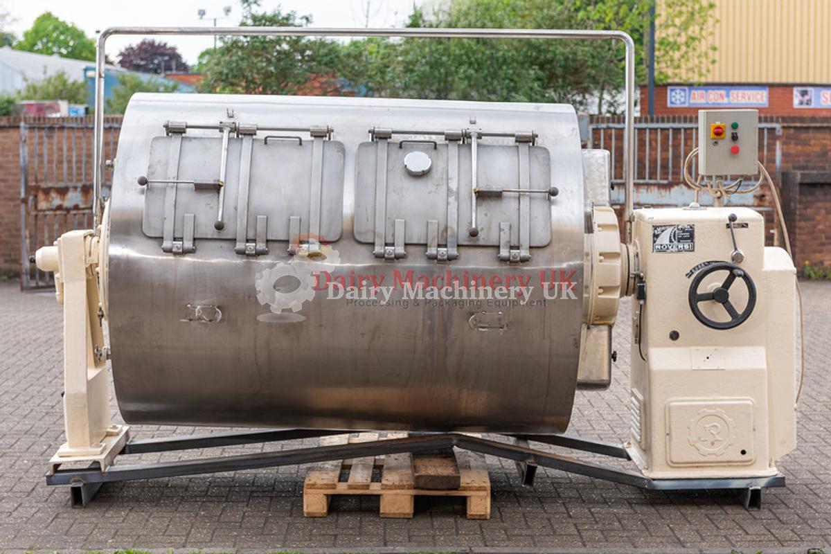Used ROVERSI 3500 LTR BUTTER CURN
