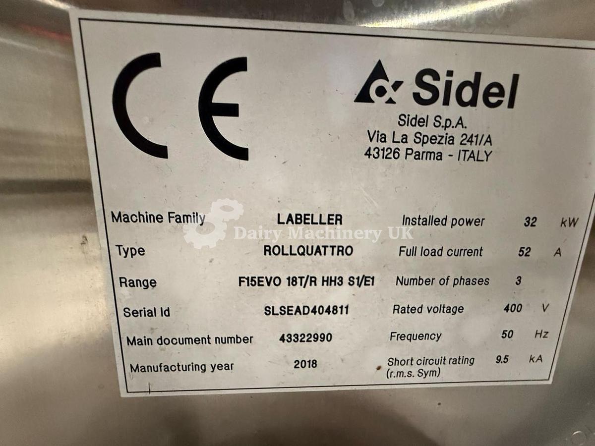 Used Sidel Filling Line for Still Water 