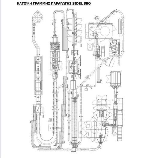 Used SIDEL SBO6/ Serac/ Krones / Mariani Complete line for Drinking Yoghurt and Milk