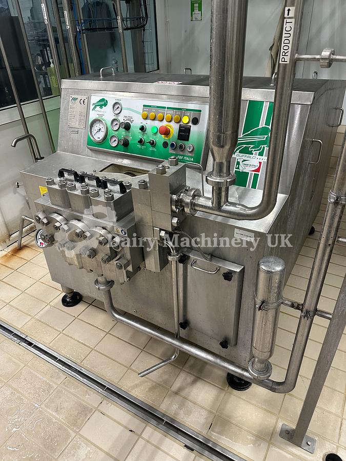 Used FBF Homogeniser 5000 L/H στα 250 Bar