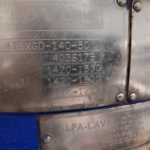 Refurbished Alfa Laval