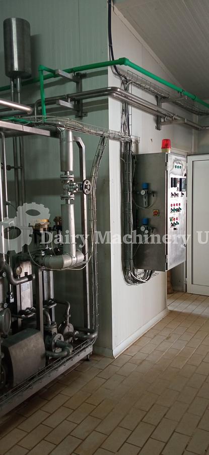 Used Milk Pasteurisation Set With Seital Separator 2000-3000 L/h
