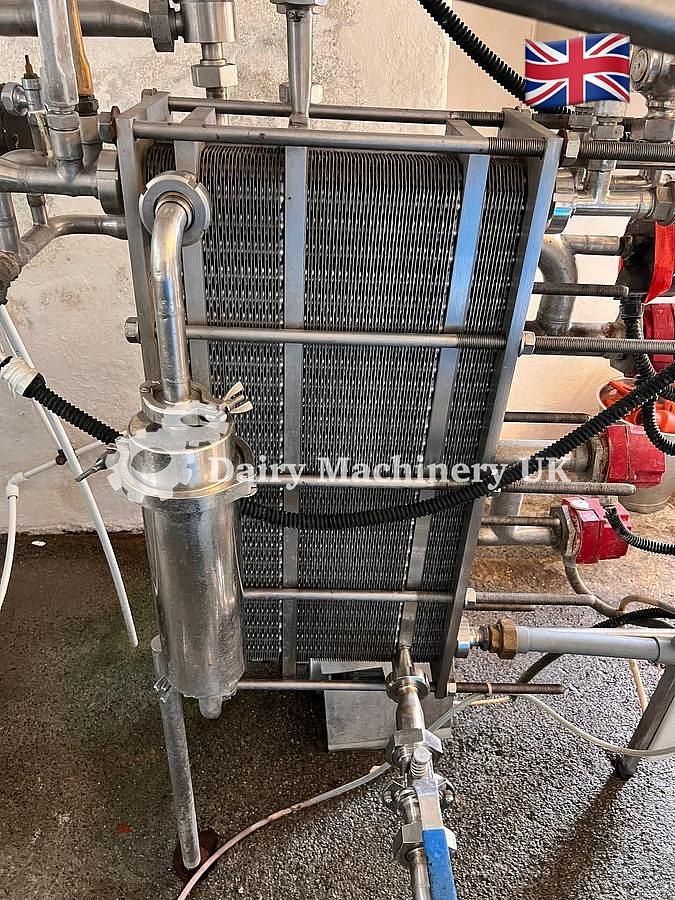 Used Fischer 1200L/h Pasteuriser
