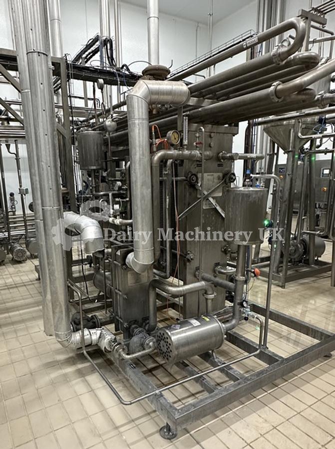 Used FISCHER HTST Milk Pasteuriser 12.000 L/H