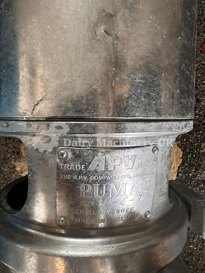 Used Fischer 1200L/h Pasteuriser