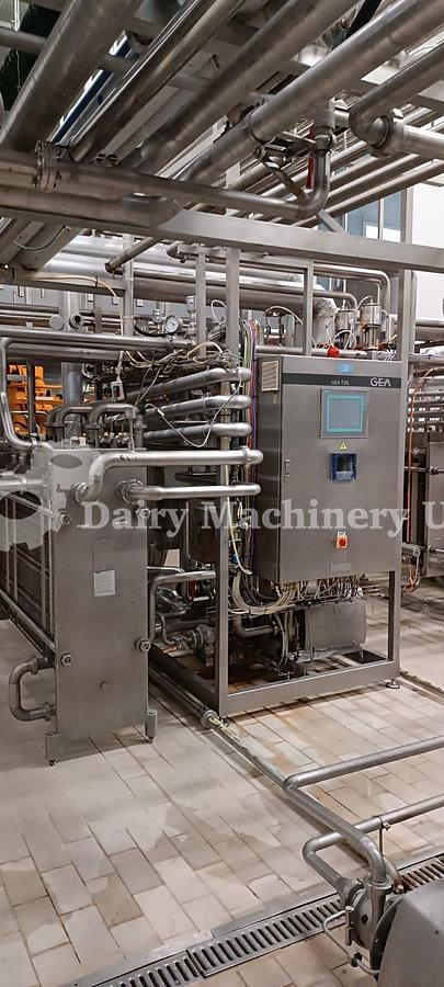 Used GEA MILK Pasteuriser 10,000 Litres/Hr 