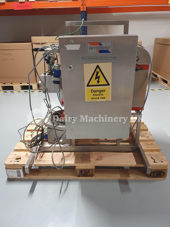 Used GEA Niro Soavi NS2002H Laboratory Homogenizer – 30 L/h – 600bar – 2009