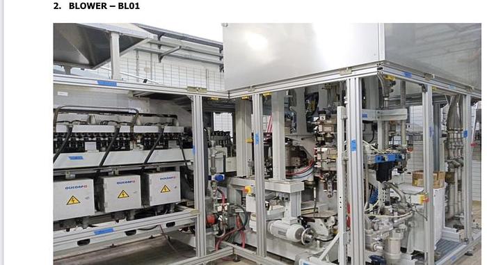 Used SIDEL SBO6/ Serac/ Krones / Mariani Complete line for Drinking Yoghurt and Milk