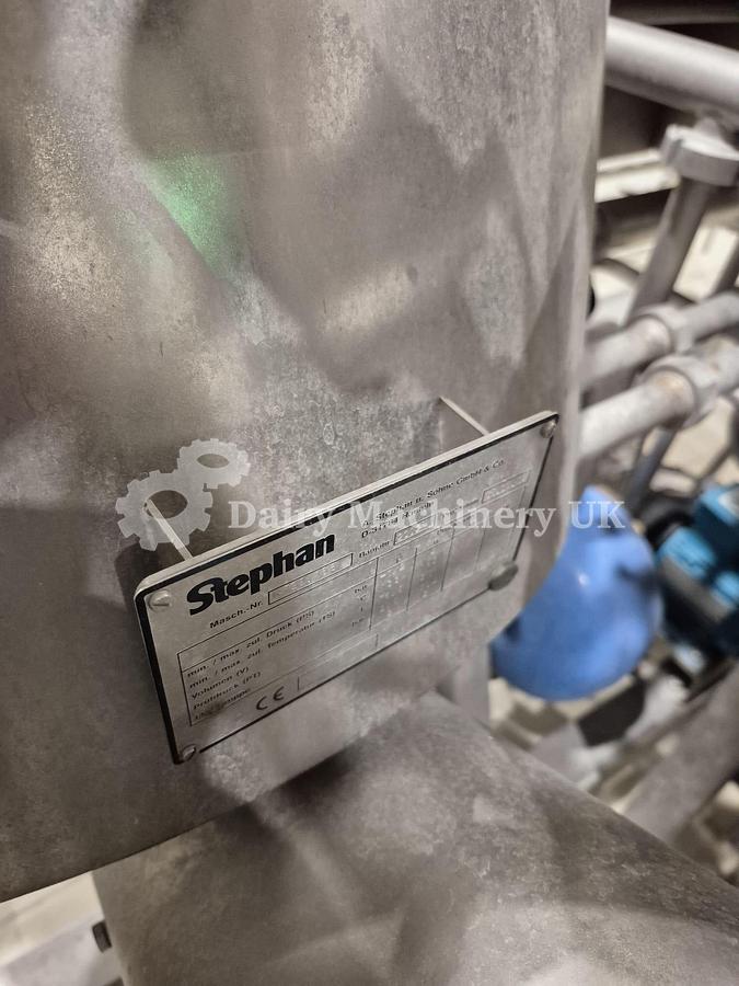 Used STEPHAN VM/HC 60 COOKER AND CUTTINING MACHINE