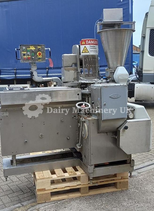 Used Benhil Filling and Wrapping Machine for Butter Miniportions