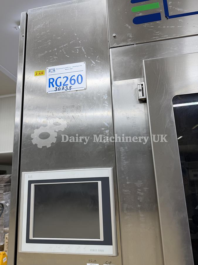 Used GALDI RG 260 GABLE TOP FILLER FOR LIQUIDS 