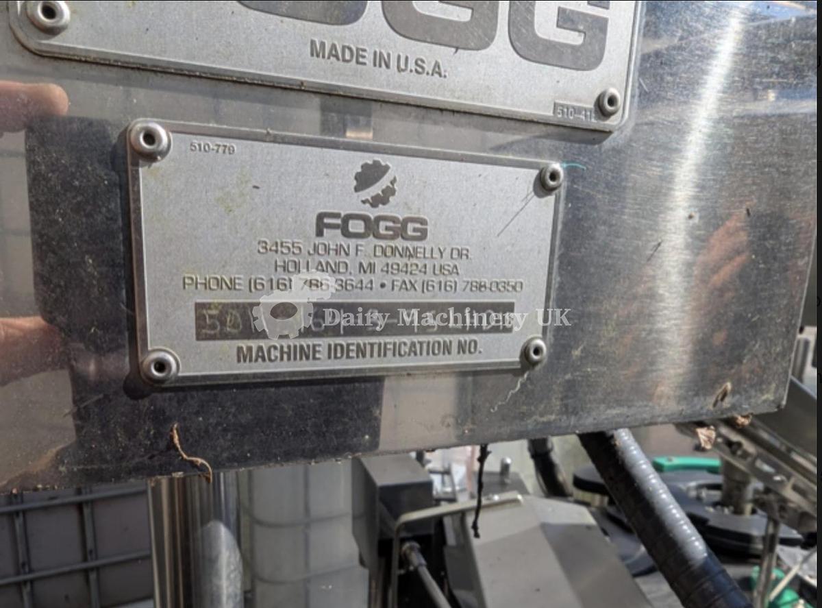 Used FOGG Monoblock Bottle Filling Machine Line