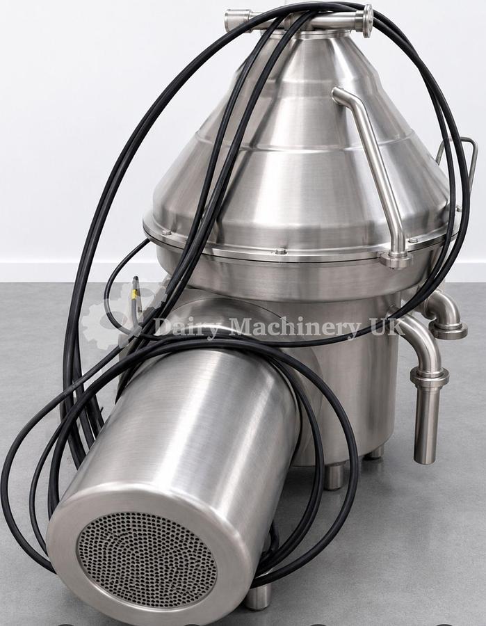 Used REDA RE50 5000 L/H CREAM SEPARATOR COMPLETE