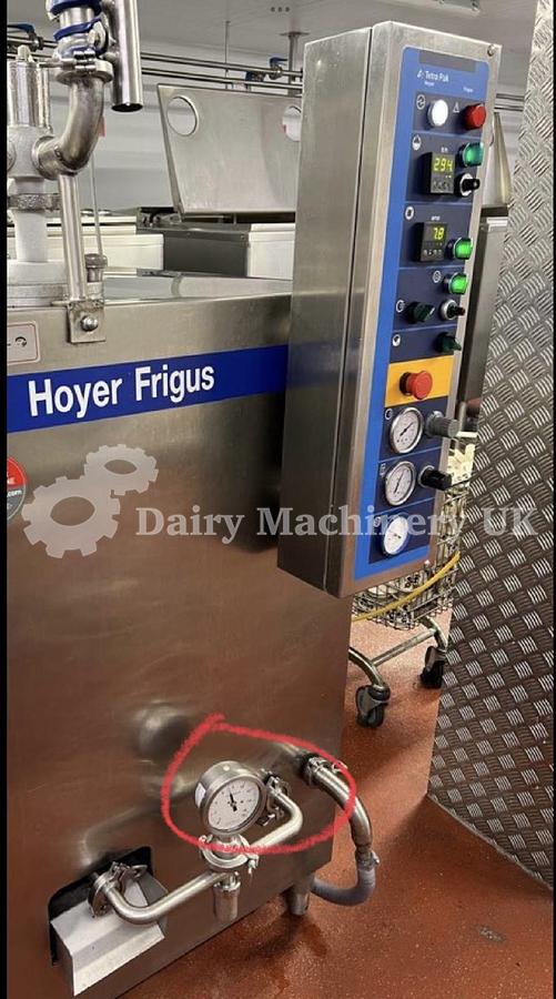 Used Tetra Pak Hoyer Frigus 600 Ice Cream Freezer 