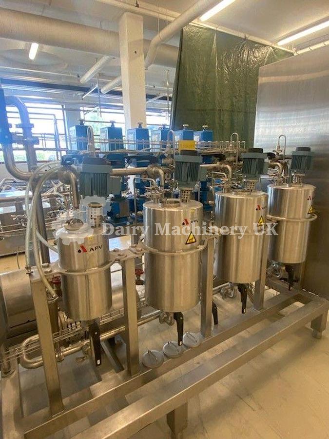 Used APV Concentrate dosing line for UF