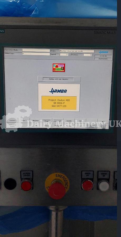 Used HAMBA Cup Filler Ultra Clean BK 8006-P