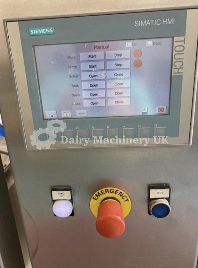 Used Processing Tank with Mixer 500 Litres