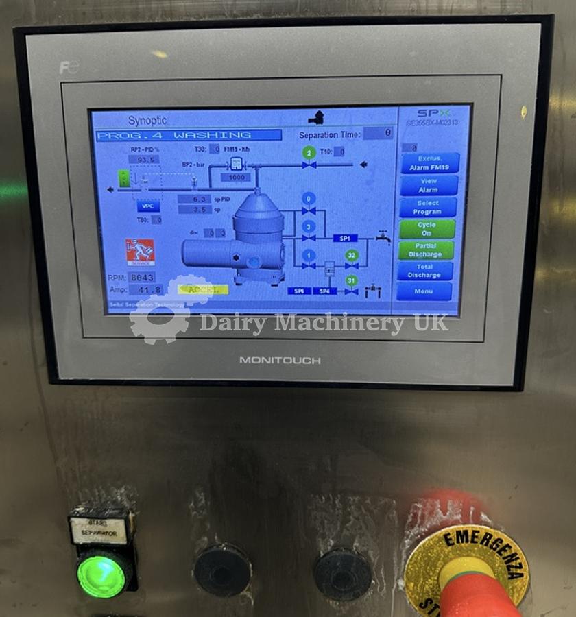 Gebraucht SPX /Seital SE 355 BX -03 P2 Milchbakterien-Baktofuge