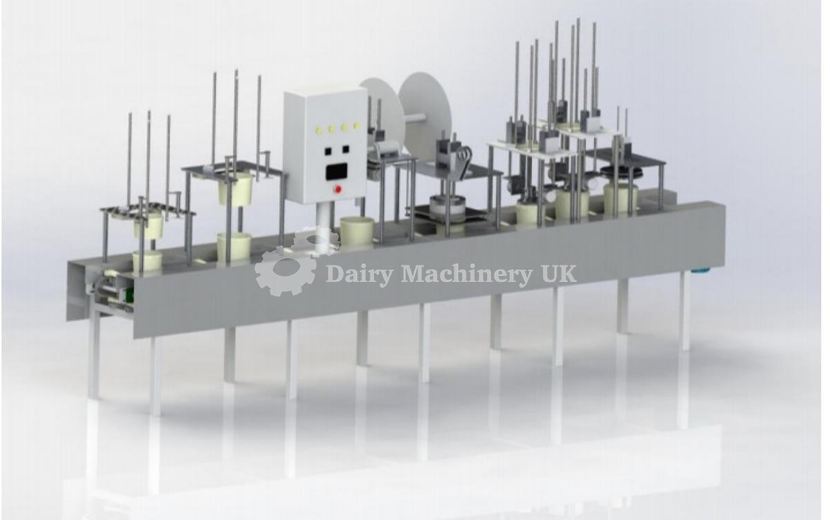 Usado Nuevas llenadoras de cubos de Dairy Machinery UK para cubos de 1 kg a 10 kg