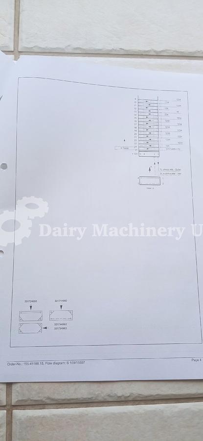 Used Milk Pasteurisation Set With Seital Separator 2000-3000 L/h