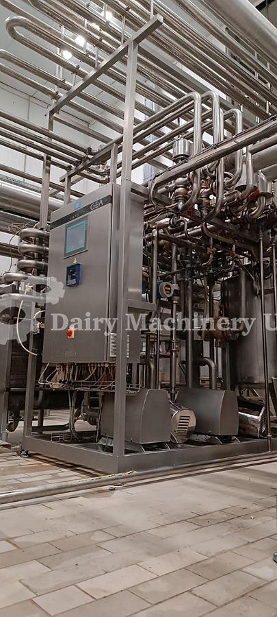 Used GEA MILK Pasteuriser 10,000 Litres/Hr 