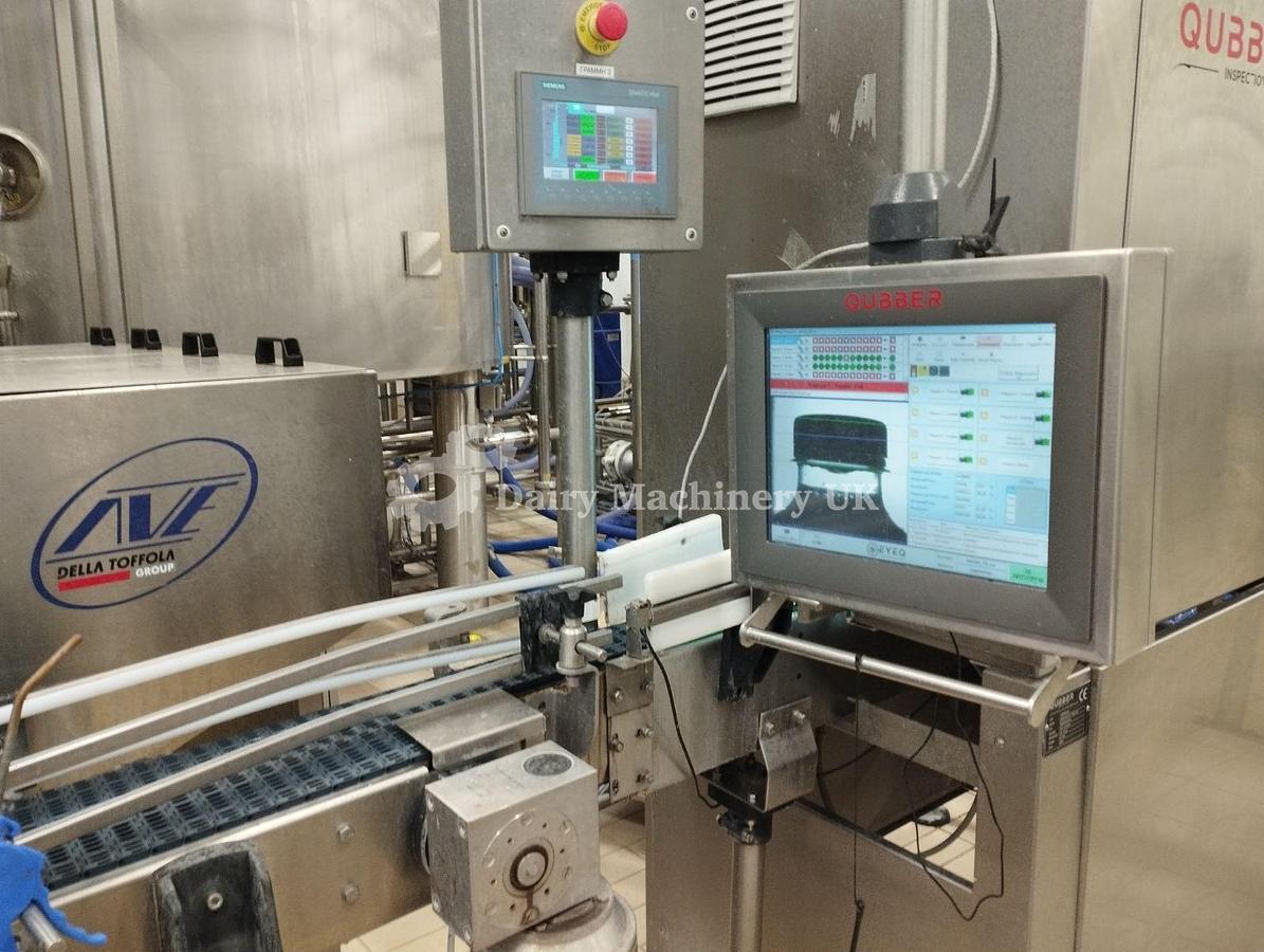 Used AVE UNIBLOCK 16/164 PET Bottle Filler Rinser, Filler and Caper