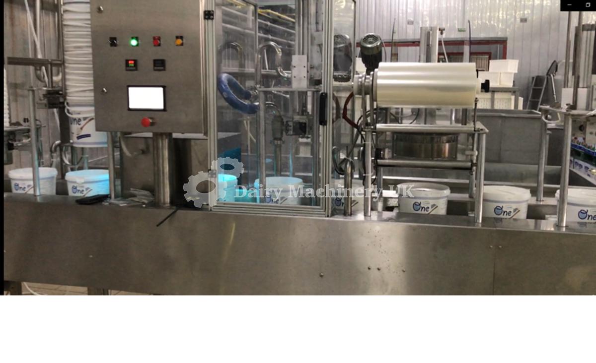 Usado Nuevas llenadoras de cubos de Dairy Machinery UK para cubos de 1 kg a 10 kg