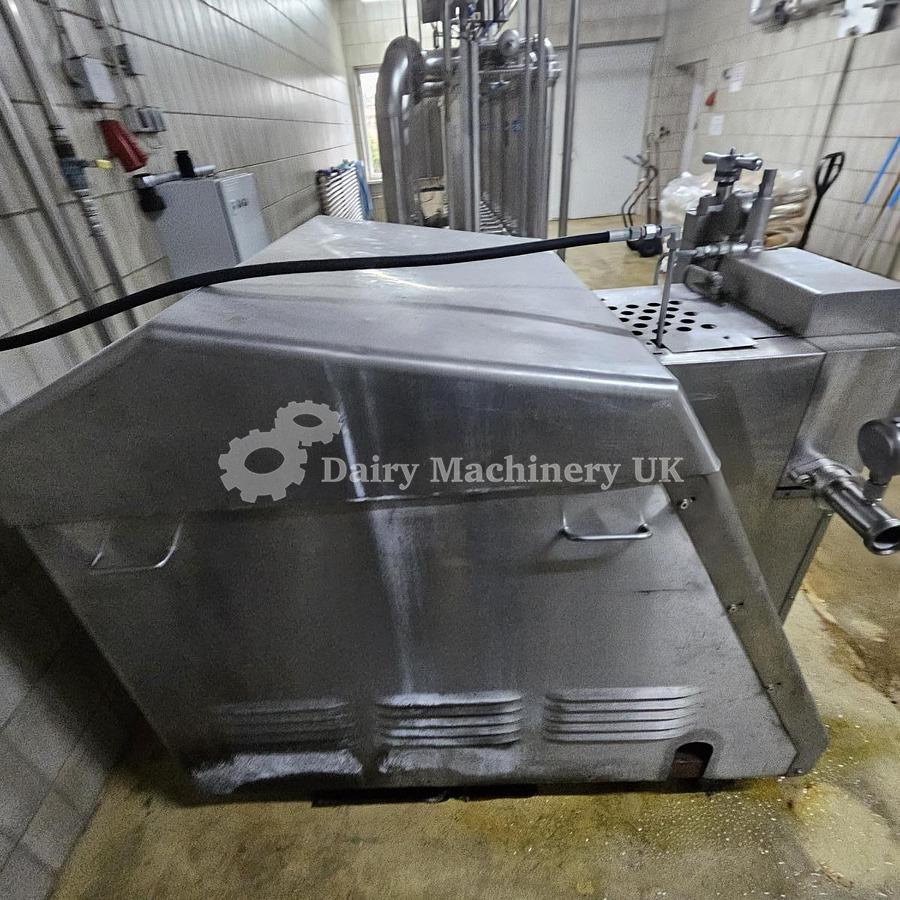 Used APV SCHRODER Milk Homogeniser 5,000 litres/Hr