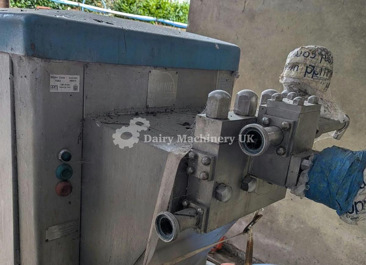 Used APV Rannie Homogeniser Blue Top 1000 Litres/Hour ( 220bar)